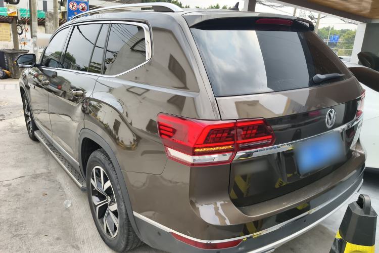 Used Volkswagen Teramont 2017 380TSI Four-Wheel Drive Luxury Edition Rear Left 45 Deg