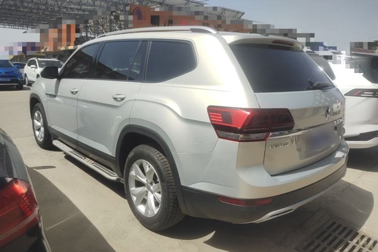 Used Volkswagen Teramont 2017 380TSI Four-Wheel Drive Comfort Edition Rear Left 45 Deg