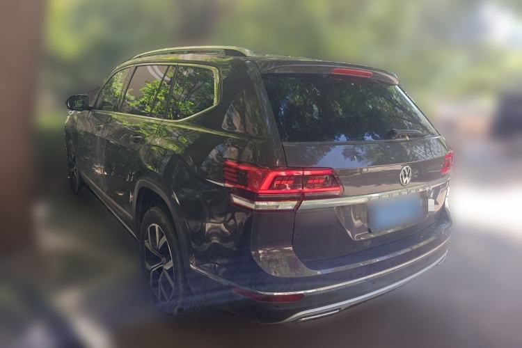 Used Volkswagen Teramont 2017 380TSI Four-Wheel Drive Luxury Edition Rear Left 45 Deg