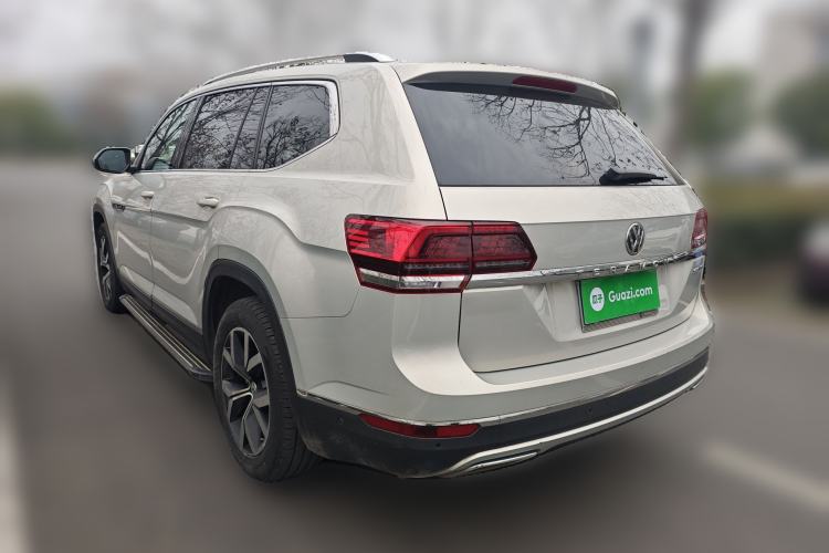 Used Volkswagen Teramont 2017 380TSI Four-Wheel Drive Luxury Edition Rear Left 45 Deg
