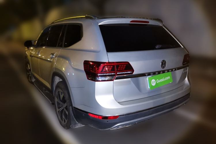 Used Volkswagen Teramont 2017 380TSI Four-Wheel Drive Luxury Edition Rear Left 45 Deg