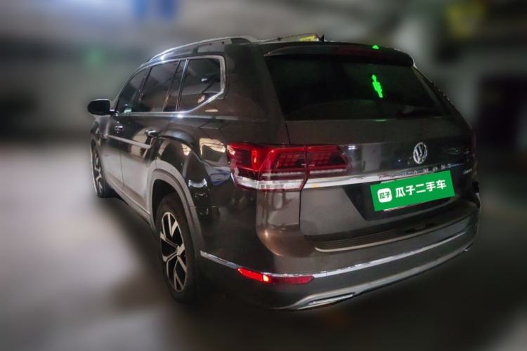 Used Volkswagen Teramont 2017 380TSI Four-Wheel Drive Luxury Edition Rear Left 45 Deg