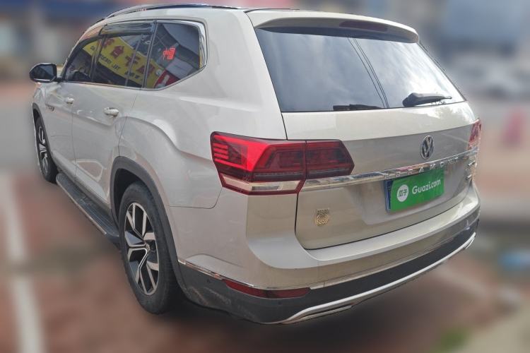 Used Volkswagen Teramont 2017 380TSI Four-Wheel Drive Luxury Edition Rear Left 45 Deg
