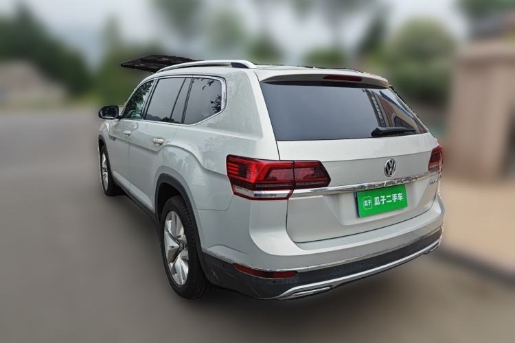 Used Volkswagen Teramont 2017 530 V6 Four-Wheel Drive Flagship Edition Rear Left 45 Deg