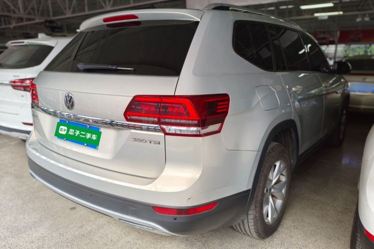 Used Volkswagen Teramont 2017 380TSI Four-Wheel Drive Comfort Edition Rear Right 45 Deg