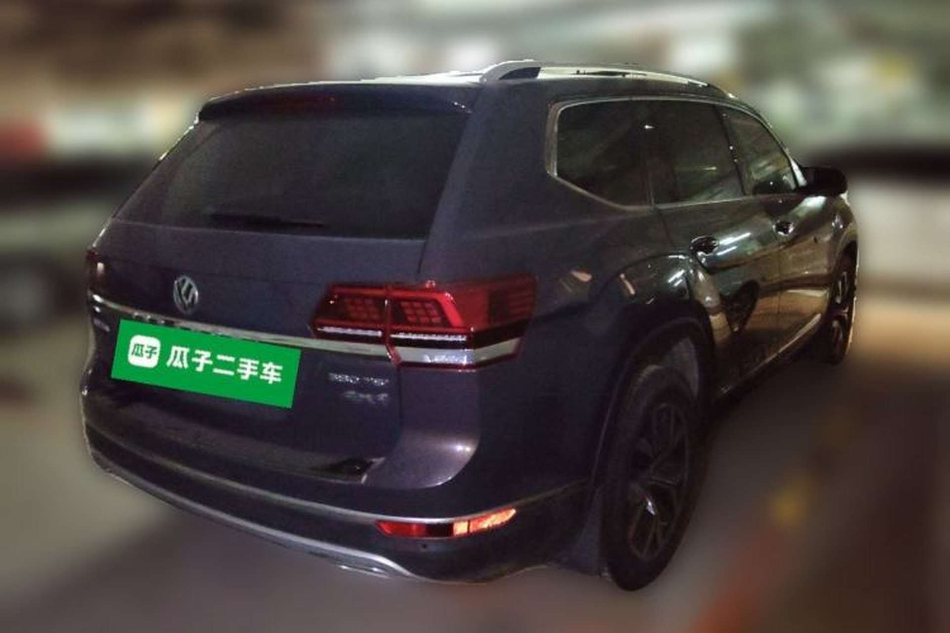 Used Volkswagen Teramont 2017 380TSI Four-Wheel Drive Luxury Edition Rear Right 45 Deg