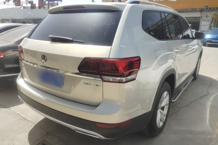 Used Volkswagen Teramont 2017 380TSI Four-Wheel Drive Comfort Edition Rear Right 45 Deg