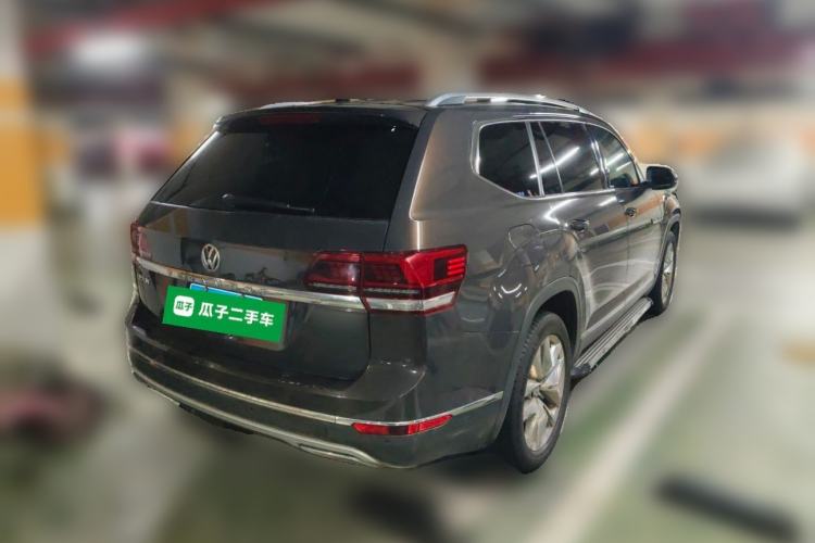 Used Volkswagen Teramont 2017 380TSI Four-Wheel Drive Flagship Edition Rear Right 45 Deg