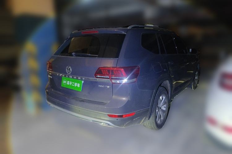 Used Volkswagen Teramont 2017 380TSI Four-Wheel Drive Comfort Edition Rear Right 45 Deg