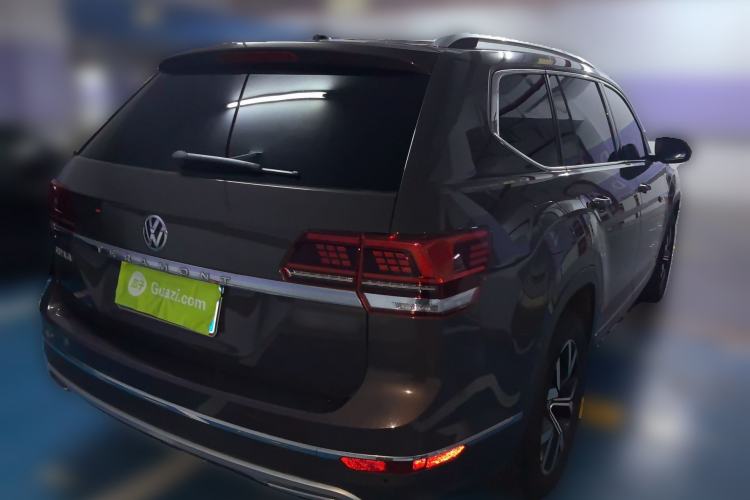 Used Volkswagen Teramont 2017 380TSI Four-Wheel Drive Luxury Edition Rear Right 45 Deg