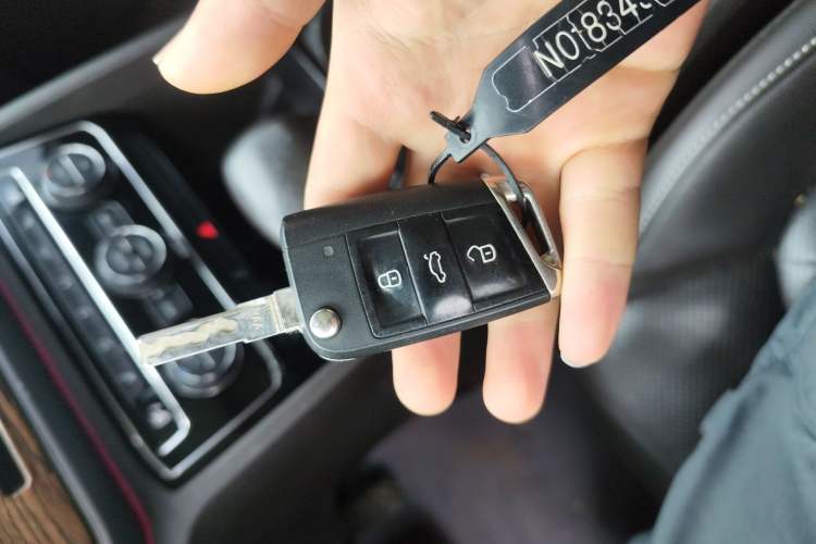 Used Volkswagen Teramont 2017 330TSI Two-Wheel-Drive Flagship Edition Vehicle Key