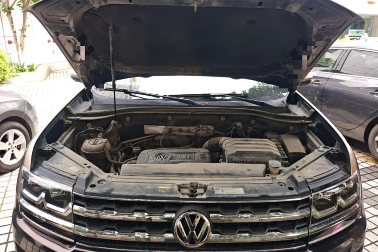 Used Volkswagen Teramont 2017 380TSI Four-Wheel Drive Luxury Edition Engine Bay