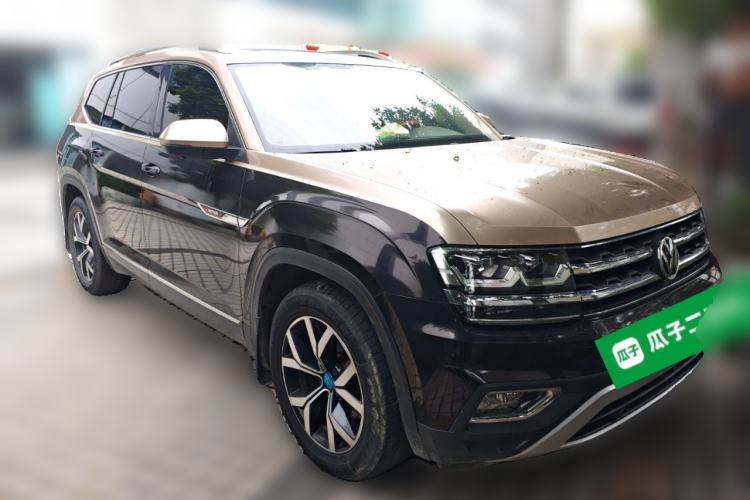Used Volkswagen Teramont 2017 380TSI Four-Wheel Drive Luxury Edition Front Right 45 Deg