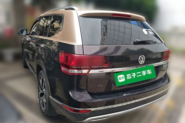 Used Volkswagen Teramont 2017 380TSI Four-Wheel Drive Luxury Edition Rear Left 45 Deg
