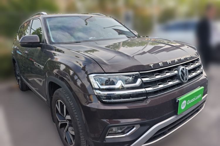 Used Volkswagen Teramont 2017 380TSI Four-Wheel Drive Luxury Edition Front Right 45 Deg