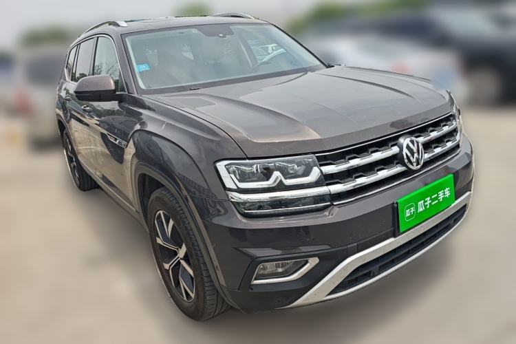 Used Volkswagen Teramont 2017 380TSI Four-Wheel Drive Luxury Edition Front Right 45 Deg