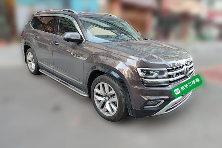 Used Volkswagen Teramont 2017 380TSI Four-Wheel Drive Flagship Edition Front Right 45 Deg
