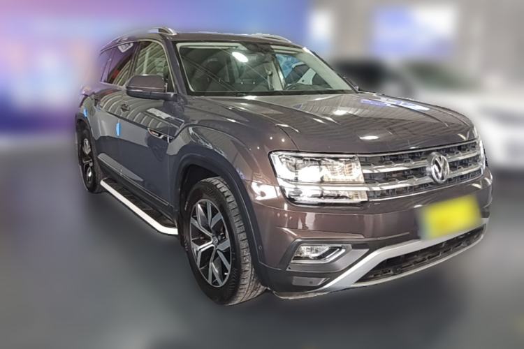 Used Volkswagen Teramont 2017 380TSI Four-Wheel Drive Luxury Edition Front Right 45 Deg