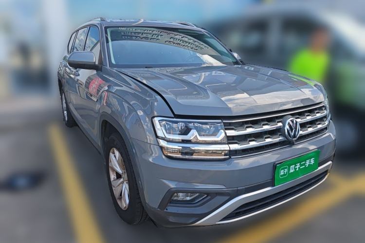 Used Volkswagen Teramont 2017 380TSI Four-Wheel Drive Comfort Edition Front Right 45 Deg