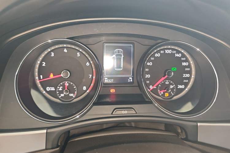 Used Volkswagen Teramont 2017 380TSI Four-Wheel Drive Luxury Edition Instrument Cluster