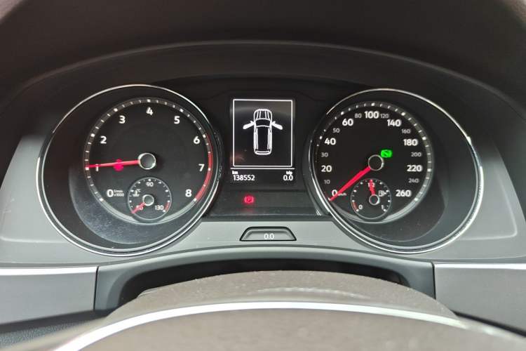 Used Volkswagen Teramont 2017 380TSI Four-Wheel Drive Luxury Edition Instrument Cluster