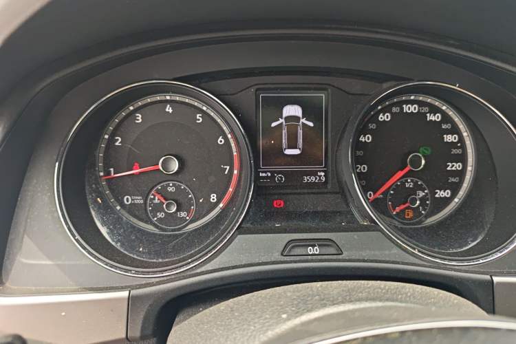 Used Volkswagen Teramont 2017 380TSI Four-Wheel Drive Luxury Edition Instrument Cluster