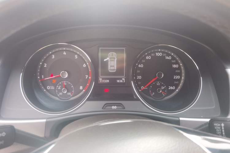 Used Volkswagen Teramont 2017 380TSI Four-Wheel Drive Luxury Edition Instrument Cluster