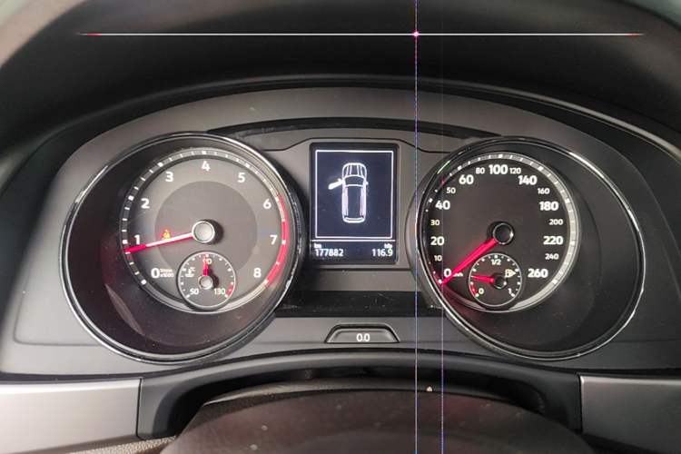 Used Volkswagen Teramont 2017 330TSI Two-Wheel-Drive Luxury Edition Instrument Cluster