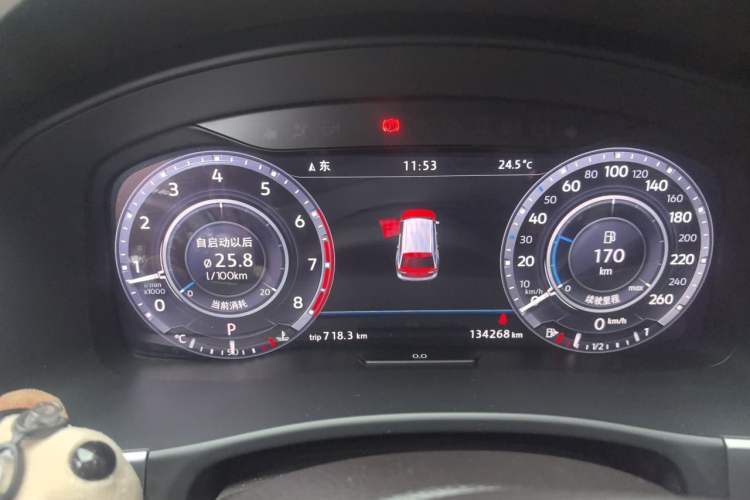 Used Volkswagen Teramont 2017 380TSI Four-Wheel Drive Flagship Edition Instrument Cluster
