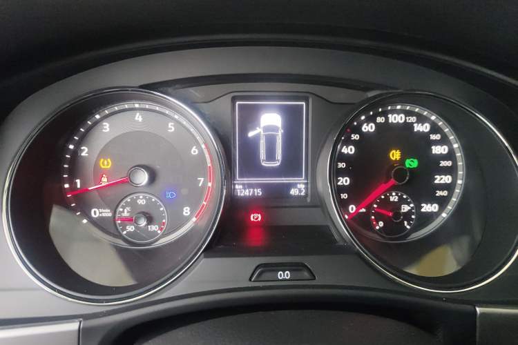 Used Volkswagen Teramont 2017 380TSI Four-Wheel Drive Luxury Edition Instrument Cluster
