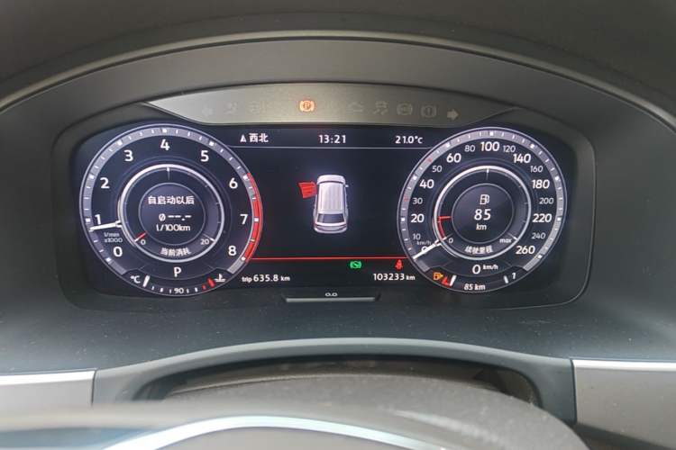 Used Volkswagen Teramont 2017 380TSI Four-Wheel Drive Flagship Edition Instrument Cluster