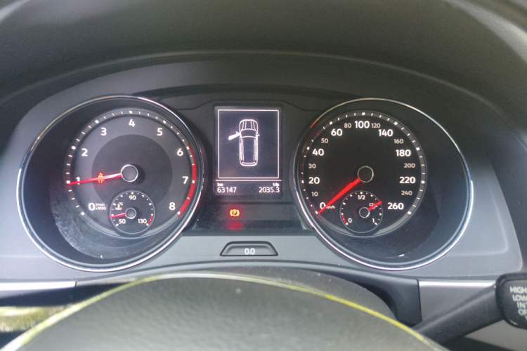 Used Volkswagen Teramont 2017 380TSI Four-Wheel Drive Luxury Edition Instrument Cluster