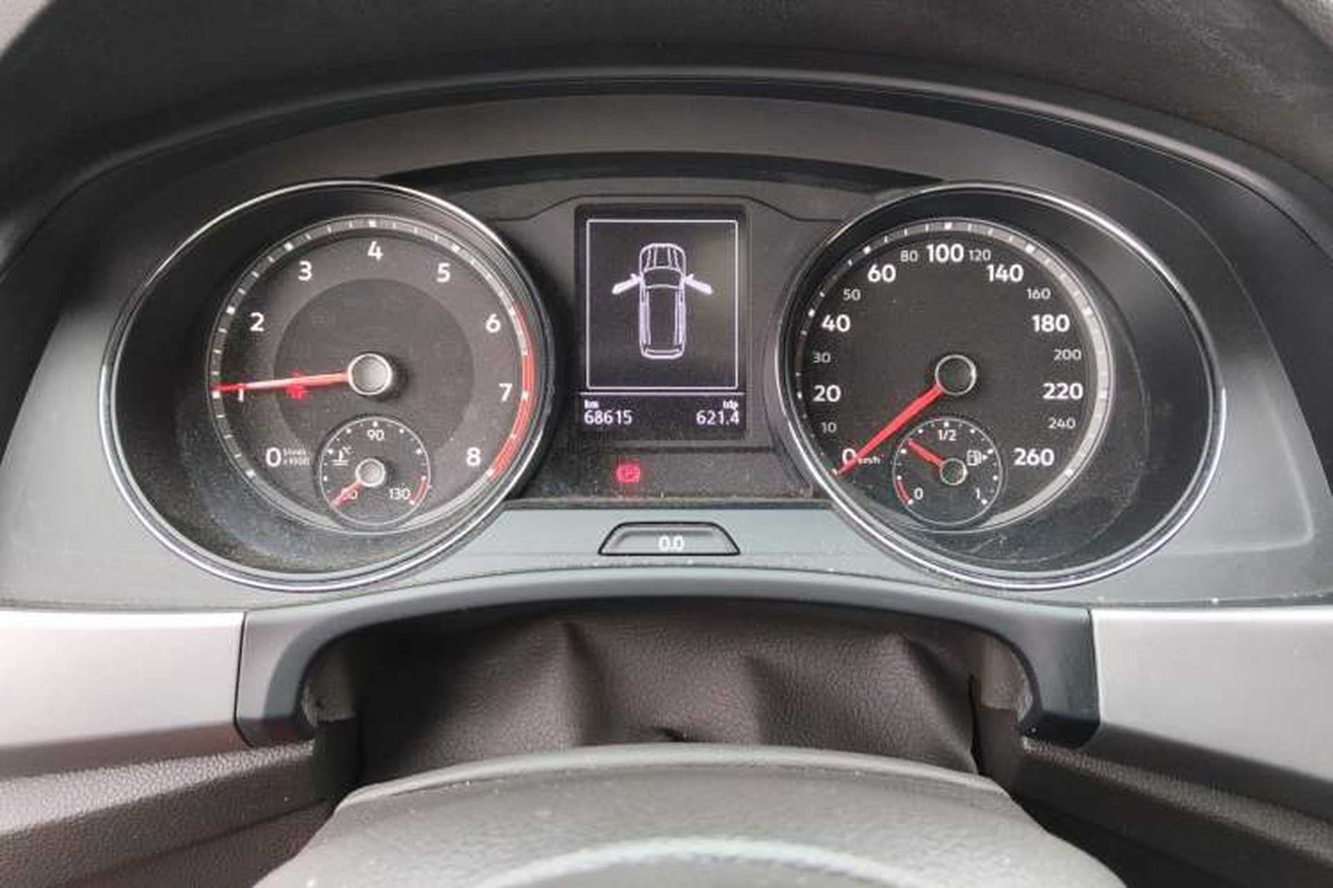 Used Volkswagen Teramont 2017 380TSI Four-Wheel Drive Luxury Edition Odometer Close Up