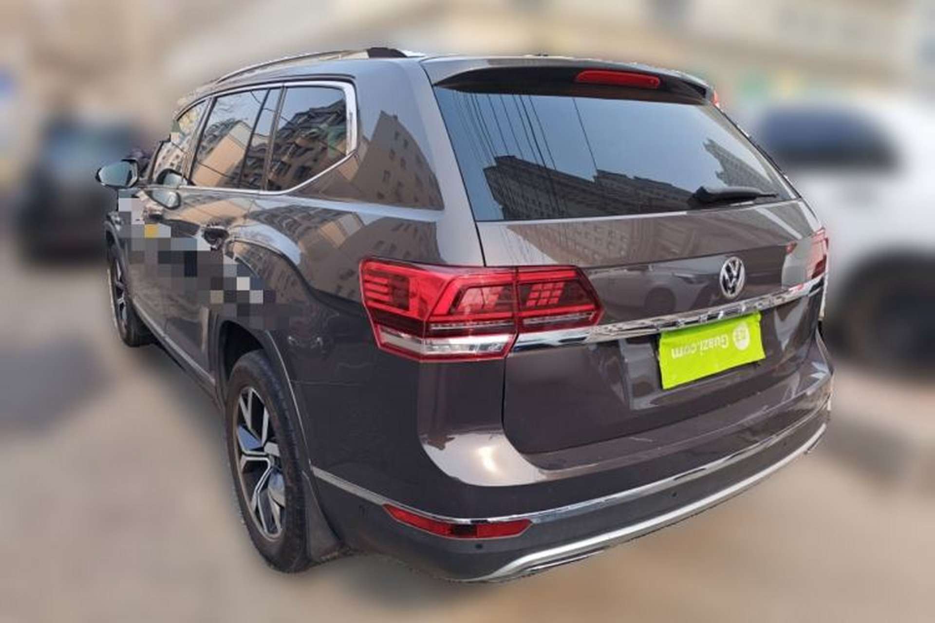 Used Volkswagen Teramont 2017 380TSI Four-Wheel Drive Luxury Edition Rear Left 45 Deg