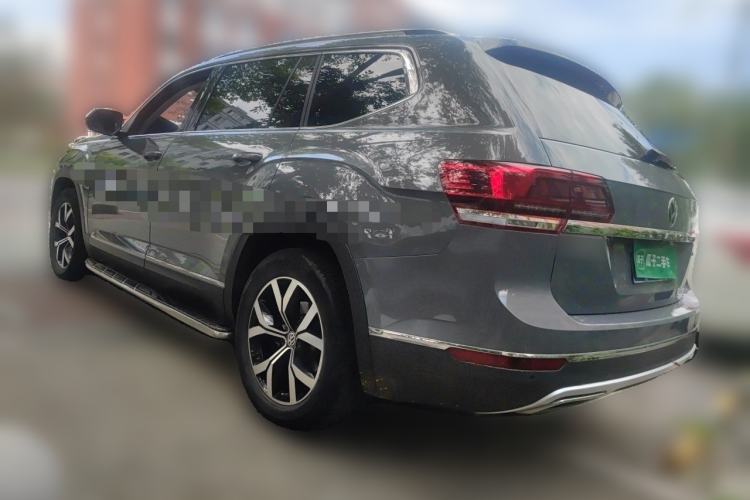 Used Volkswagen Teramont 2017 380TSI Four-Wheel Drive Luxury Edition Rear Left 45 Deg