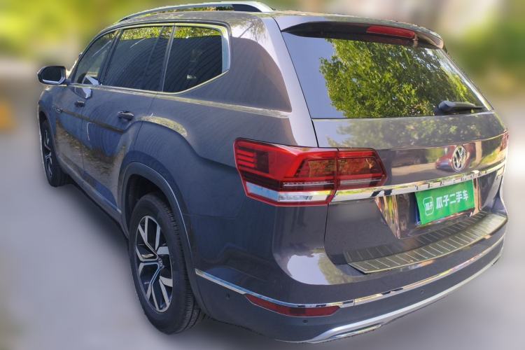 Used Volkswagen Teramont 2017 380TSI Four-Wheel Drive Luxury Edition Rear Left 45 Deg
