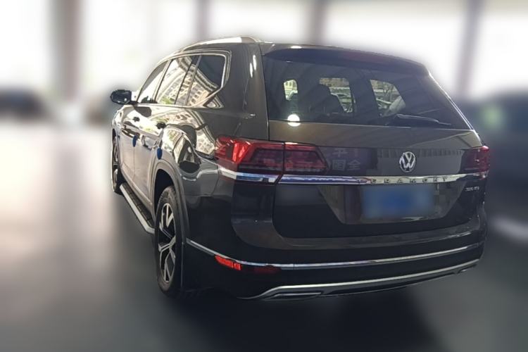 Used Volkswagen Teramont 2017 380TSI Four-Wheel Drive Luxury Edition Rear Left 45 Deg