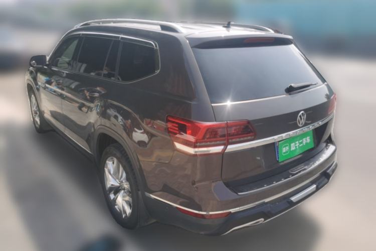 Used Volkswagen Teramont 2017 380TSI Four-Wheel Drive Flagship Edition Rear Left 45 Deg