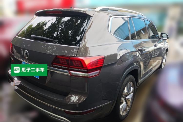 Used Volkswagen Teramont 2017 380TSI Four-Wheel Drive Flagship Edition Rear Right 45 Deg