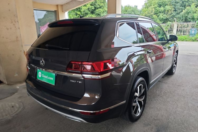 Used Volkswagen Teramont 2017 380TSI Four-Wheel Drive Luxury Edition Rear Right 45 Deg
