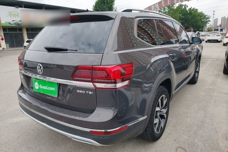 Used Volkswagen Teramont 2017 380TSI Four-Wheel Drive Luxury Edition Rear Right 45 Deg