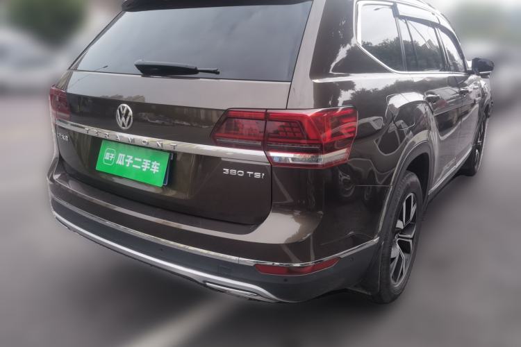 Used Volkswagen Teramont 2017 380TSI Four-Wheel Drive Luxury Edition Rear Right 45 Deg