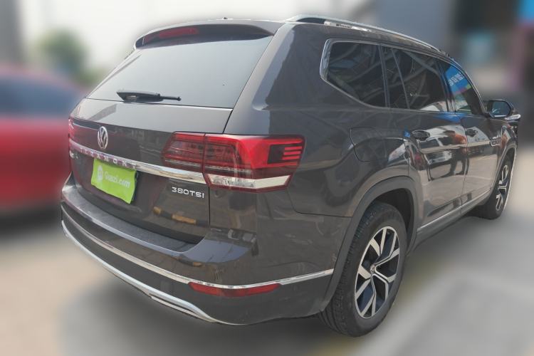 Used Volkswagen Teramont 2017 380TSI Four-Wheel Drive Luxury Edition Rear Right 45 Deg