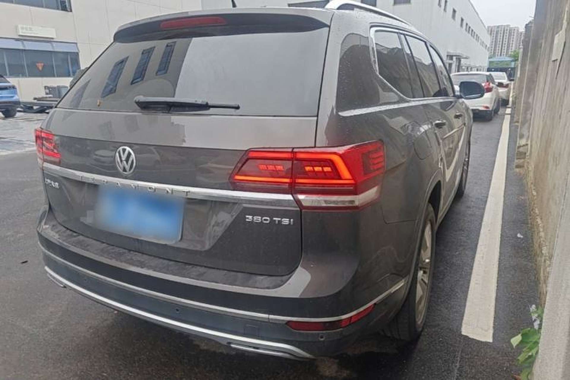 Used Volkswagen Teramont 2017 380TSI Four-Wheel Drive Flagship Edition Rear Right 45 Deg