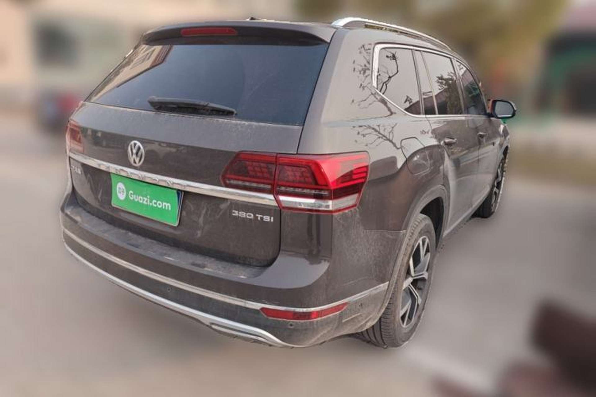 Used Volkswagen Teramont 2017 380TSI Four-Wheel Drive Luxury Edition Rear Right 45 Deg