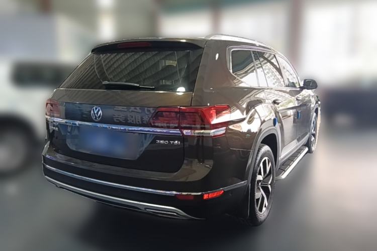Used Volkswagen Teramont 2017 380TSI Four-Wheel Drive Luxury Edition Rear Right 45 Deg