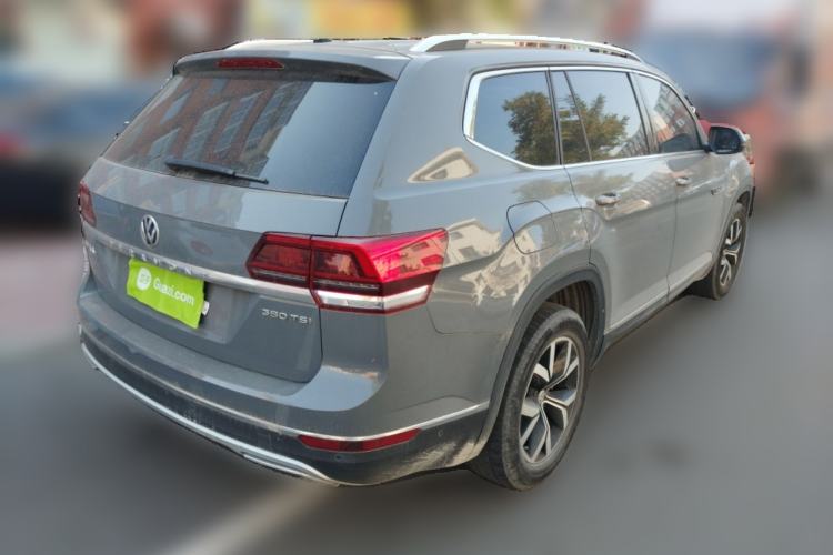 Used Volkswagen Teramont 2017 380TSI Four-Wheel Drive Luxury Edition Rear Right 45 Deg