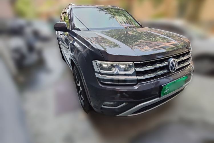 Used Volkswagen Teramont 2017 380TSI Four-Wheel Drive Luxury Edition Front Right 45 Deg
