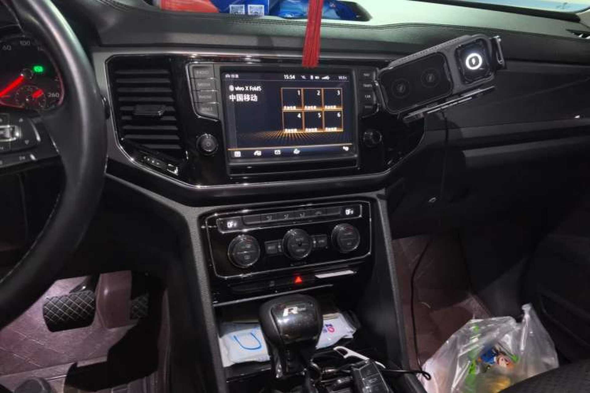 Used Volkswagen Teramont 2017 380TSI Four-Wheel Drive Comfort Edition Audio And AC Panel