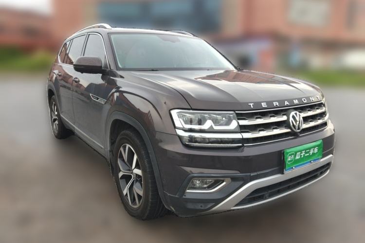 Used Volkswagen Teramont 2017 380TSI Four-Wheel Drive Luxury Edition Front Right 45 Deg